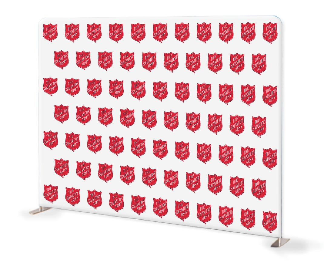 Large Logo Step & Repeat Backdrop