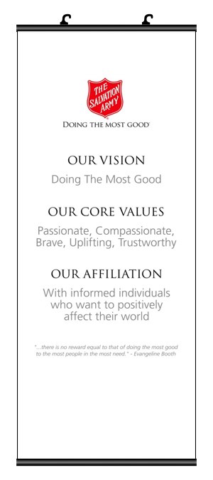 Vision / Values / Affiliation Banner