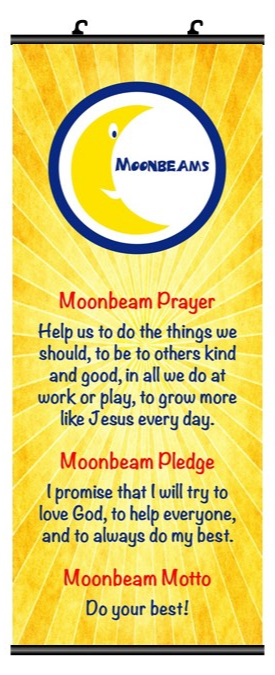 Moonbeam Prayer Banner
