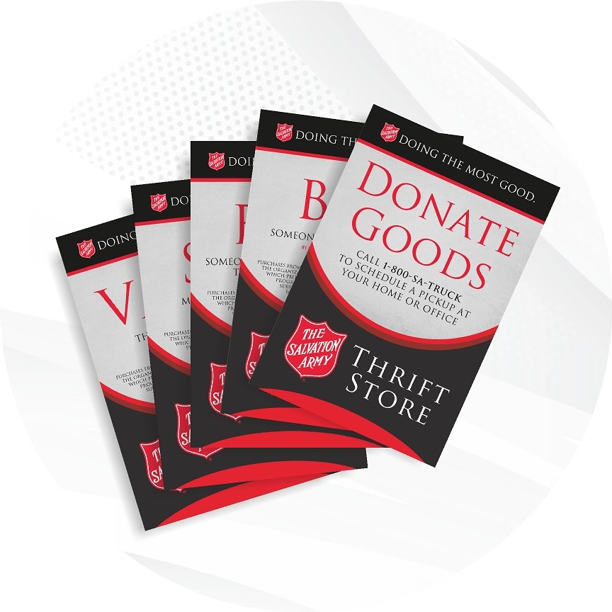 Salvation Army Family Store Signs