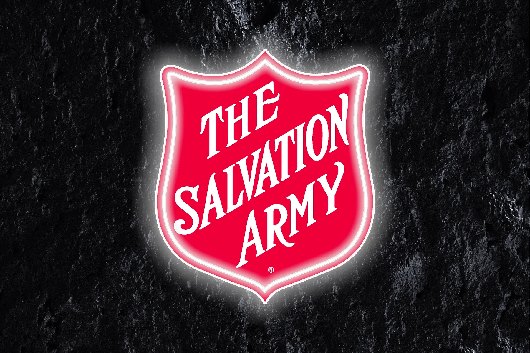 Medium Red Salvation Army Shield for wall mounting
