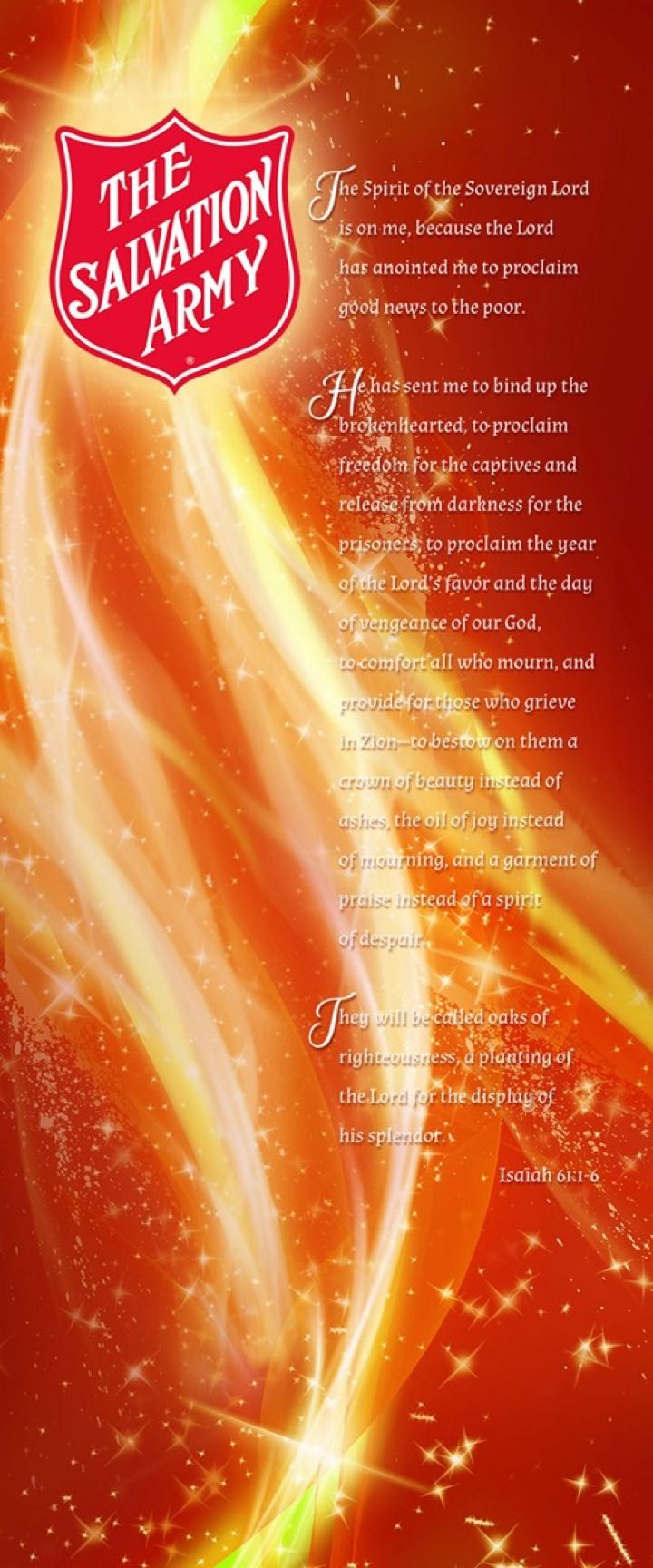 Isaiah 61 Scripture Poster