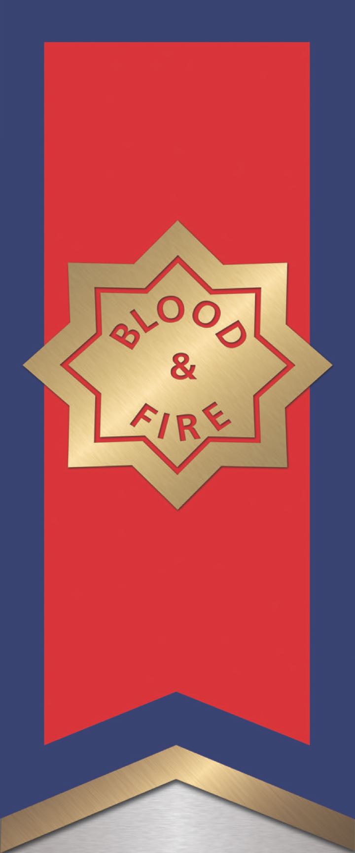 Blood & Fire Pennant Poster